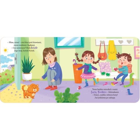 Książka dla dzieci Zaopiekuj się kotkiem