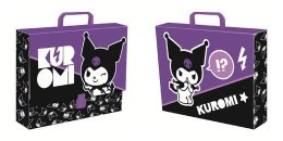 Teczka kartonowa na klips Kuromi A4 różne Unipap