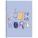 Zeszyt BOOKWORM/RETRO A5 16k. 70g kratka Top 2000 (400169369)