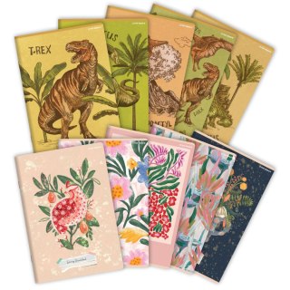 Zeszyt A5 DINO/SPRING 32k. 70g krata Top 2000 (400169404)