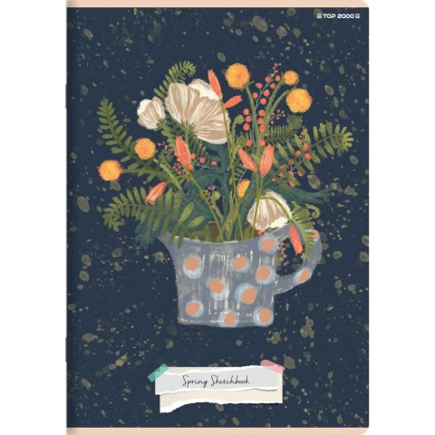 Zeszyt DINO/SPRING A5 32k. 70g krata Top 2000 (400169404)