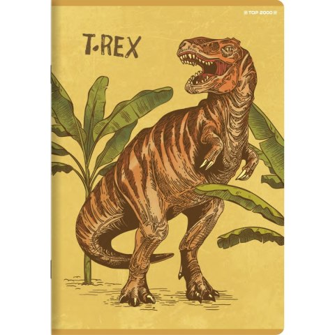 Zeszyt DINO/SPRING A5 32k. 70g krata Top 2000 (400169404)