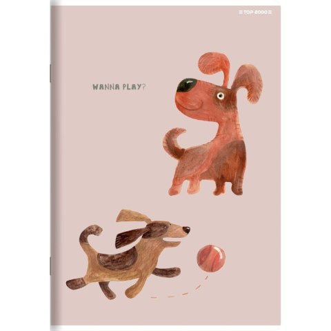 Zeszyt megamix A5 32k. 70g podwójna linia kolor Top 2000 (400168881)