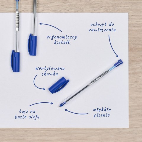 Długopis Hang Stick K86 wkład niebieski 1,0mm Pelikan (400197414)