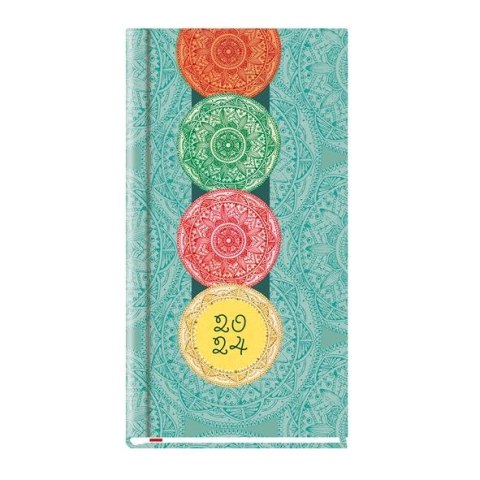 Kalendarz książkowy (terminarz) kieszonkowy 90mm x 161mm Michalczyk i Prokop (T-231F)