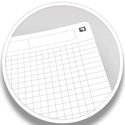 Kołobrulion A5 Essentials 90k. 90g krata [mm:] 148x210 Oxford (100102938)