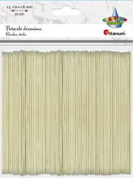 Ozdoba drewniana Craft-Fun Series patyczki Titanum (BG005)