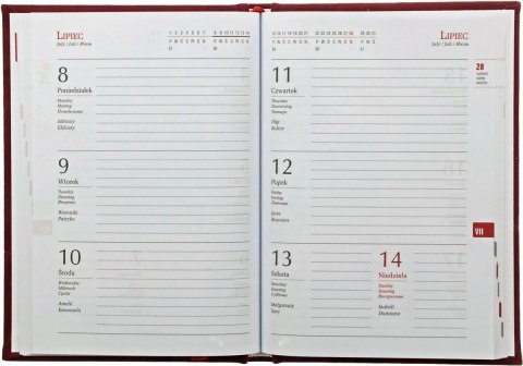 Kalendarz książkowy (terminarz) Ola A6 148mm x 105mm Michalczyk i Prokop (T-212V-C,N,P,S,Z)