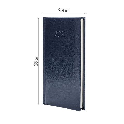 Kalendarz książkowy (terminarz) SLIM 3/4 B6 Press (tygodniowy)