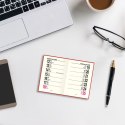 Kalendarz książkowy (terminarz) kieszonkowy A7 Press (tygodniowy)