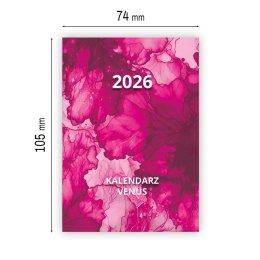 Kalendarz książkowy (terminarz) mix A7 Press (TYGODNIOWY)