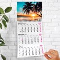 Kalendarz ścienny PLAŻA 310mm x 790mm Press