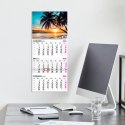 Kalendarz ścienny PLAŻA 310mm x 790mm Press