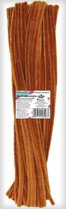 Drucik Craft-Fun Series kreatywny kolor: brązowy 300mm 50 szt Titanum (T1902)