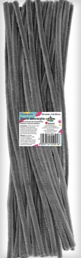 Drucik Craft-Fun Series kreatywny kolor: szary 300mm 50 szt Titanum (T42)