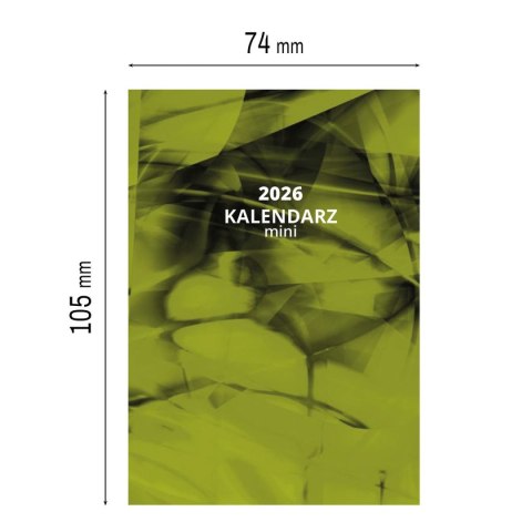 Kalendarz książkowy (terminarz) MINI A7 Press (5904830713251)