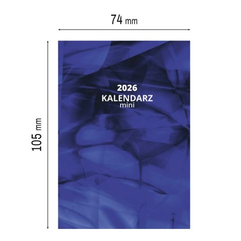 Kalendarz książkowy (terminarz) MINI A7 Press (5904830713251)