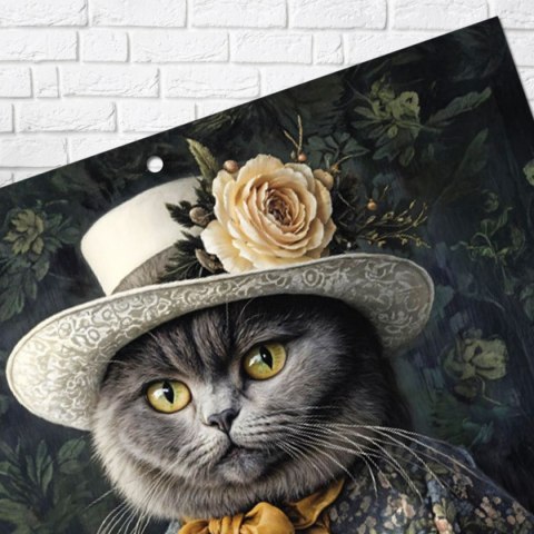 Kalendarz ścienny KOT A5 210mm x 450mm Press