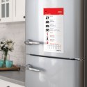 Kalendarz ścienny na lodówkę z magnesem 120mm x 270mm Press (kulinarny)