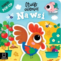Książka dla dzieci Otwórz okienko! Na wsi. Książeczka pop-up Aksjomat