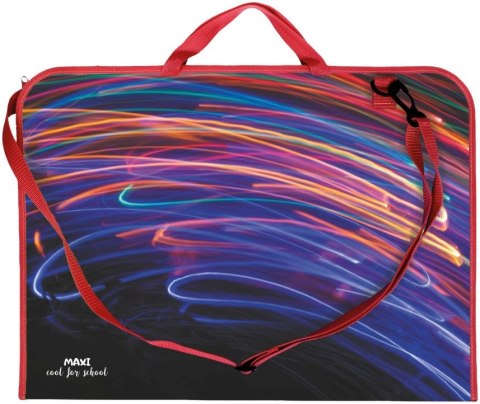 Teczka plastikowa na suwak LIGHTS A3 mix Biurfol (TER-01-11)