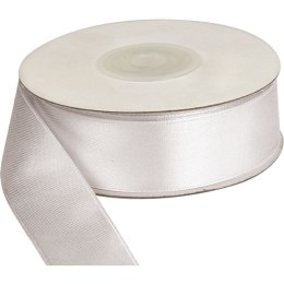 Wstążka Craft-Fun Series satynowa 25x25 [mm x m] biały Titanum (311947)