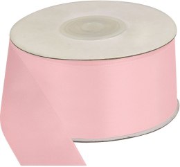 Wstążka Craft-Fun Series satynowa 38x25 [mm x m] różowa Titanum (38/25/66)