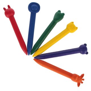 Kredki świecowe 6 kol. Starpak (563026)