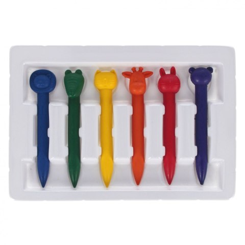 Kredki świecowe 6 kol. Starpak (563026)