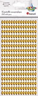 Kryształki Craft-Fun Series Titanum (24BR0201-175（gold ))