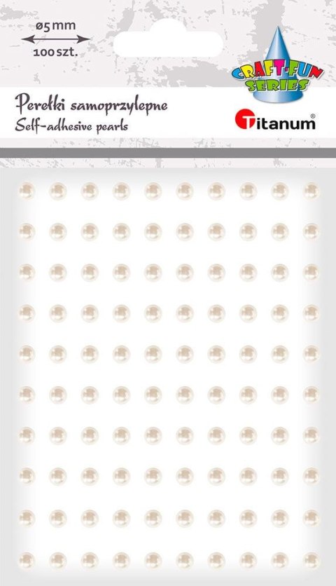 Kryształki Craft-Fun Series perełki białe Titanum (24CY0389)