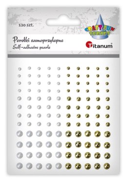 Kryształki Craft-Fun Series perełki mix Titanum (24CY0324 (white,gold))