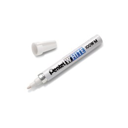 Marker olejowy wkład biały okrągła końcówka Pentel