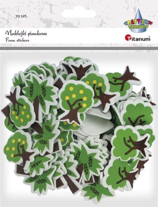 Naklejka (nalepka) Craft-Fun Series piankowe drzewa Titanum (EE34)