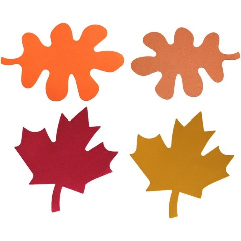 Ozdoba piankowa Craft-Fun Series liście klonu i dębu 8szt. Titanum (EB691)