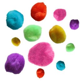 Pompony Craft-Fun Series neonowy 68 szt Titanum (0125)