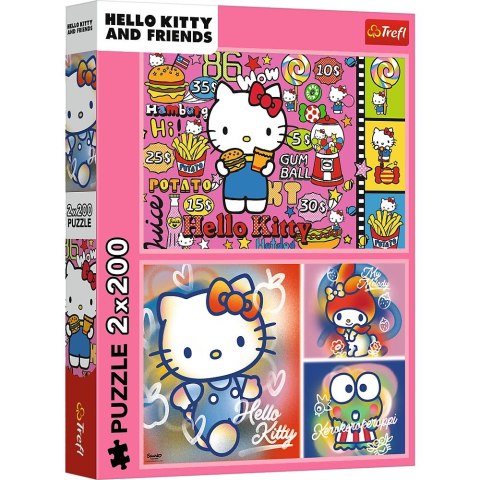 Puzzle Hello Kitty 2x200 el. Trefl (13336)
