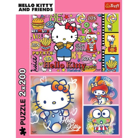 Puzzle Hello Kitty 2x200 el. Trefl (13336)
