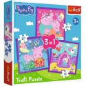 Puzzle Peppa Pig Zwyczaje świnki Peppy Trefl (34893)