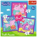 Puzzle Peppa Pig Zwyczaje świnki Peppy Trefl (34893)