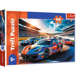 Puzzle Szybka wyścigówka 100 el. Trefl (17403)