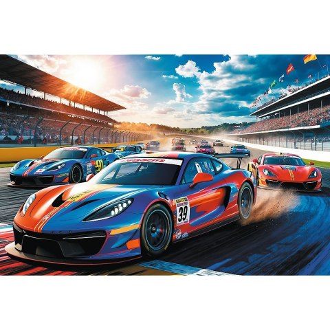 Puzzle Szybka wyścigówka 100 el. Trefl (17403)