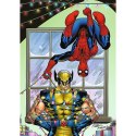 Puzzle Xmass Spider-Man & Wolverine: Święta 1000 el. Trefl (12088)