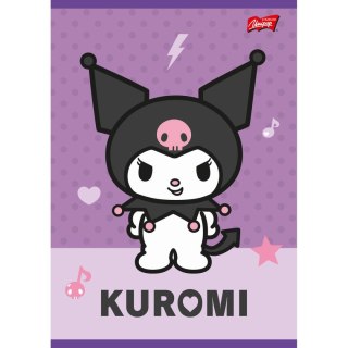Zeszyt A5 Kuromi aminowany 32k. 70g linia podwójna Unipap