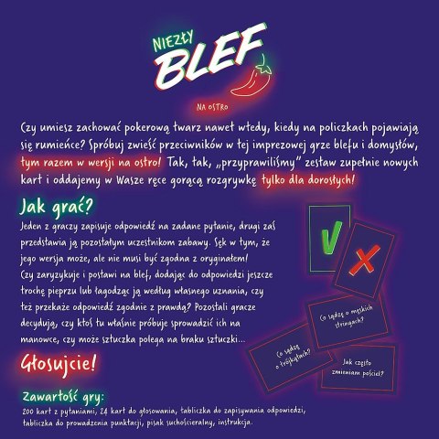 Gra strategiczna Niezły blef na ostro (02302)