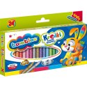 Kredki glinkowe Bambino 24 kol. St.Majewski