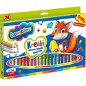 Kredki ołówkowe BAMBINO 24 kol. St.Majewski
