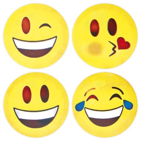 Naklejka (nalepka) Craft-Fun Series Smile Naklejki na rolce Titanum (25JT011)