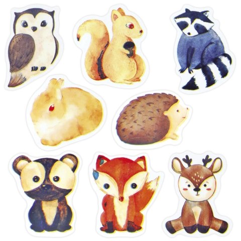 Naklejka (nalepka) Craft-Fun Series Zwierzęta leśne Naklejki na rolce Titanum (25JT013)