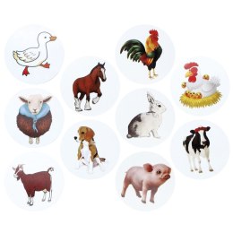 Naklejka (nalepka) Craft-Fun Series Zwierzęta zagrodowe 1 Naklejki na rolce Titanum (25YQ-049)